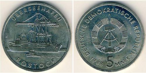 5 Mark Deutsche Demokratische Republik (1949-1990) Kupfer/Nickel 