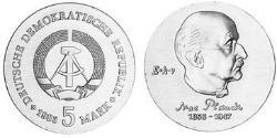 5 Mark Deutsche Demokratische Republik (1949-1990) Kupfer/Nickel/Zink 