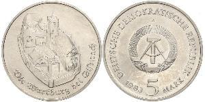 5 Mark Deutsche Demokratische Republik (1949-1990) Kupfer/Zink/Nickel 