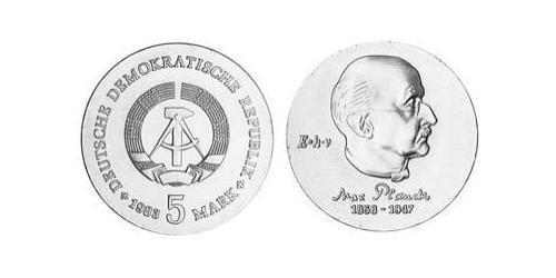 5 Mark Deutsche Demokratische Republik (1949-1990) Kupfer/Zink/Nickel 