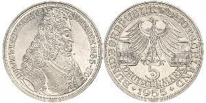 5 Mark Alemania Plata 