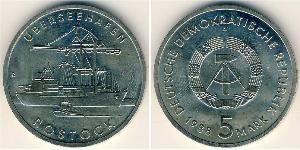 5 Mark Repubblica Democratica Tedesca (1949-1990) Rame/Nichel 