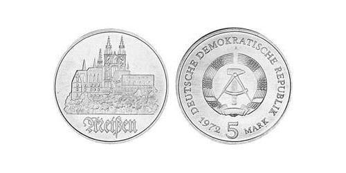 5 Mark Repubblica Democratica Tedesca (1949-1990) Rame/Nichel 