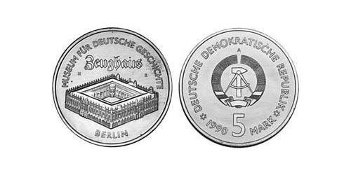5 Mark Repubblica Democratica Tedesca (1949-1990) Rame/Zinco/Nichel 