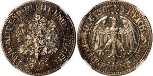 5 Mark Deutschland / Weimarer Republik (1918-1933) Silber 