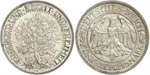 5 Mark Deutschland / Weimarer Republik (1918-1933) Silber 