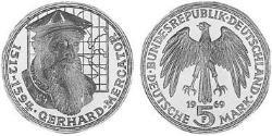 5 Mark Geschichte der Bundesrepublik Deutschland (1949-1990) Silber 