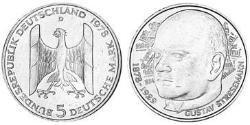 5 Mark Geschichte der Bundesrepublik Deutschland (1949-1990) Silber 