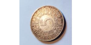 5 Mark Geschichte der Bundesrepublik Deutschland (1949-1990) Silber 