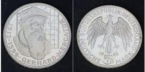 5 Mark Geschichte der Bundesrepublik Deutschland (1949-1990) Silber 