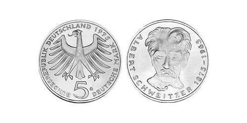 5 Mark Geschichte der Bundesrepublik Deutschland (1949-1990) Silber 