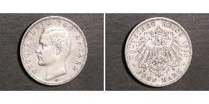 5 Mark Königreich Bayern (1806 - 1918) Silber Otto (Bayern)(1848 – 1916)