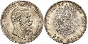 5 Mark Königreich Preußen (1701-1918) Silber Friedrich III. (Deutsches Reich) (1831-1888)