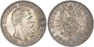 5 Mark Königreich Preußen (1701-1918) Silber Friedrich III. (Deutsches Reich) (1831-1888)