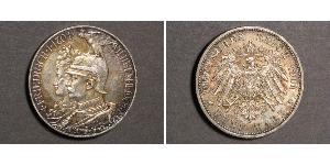 5 Mark Königreich Preußen (1701-1918) Silber Wilhelm II, German Emperor (1859-1941)
