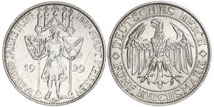 5 Mark Weimarer Republik (1918-1933) Silber 