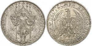 5 Mark Weimarer Republik (1918-1933) Silber 