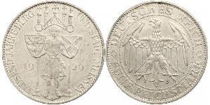 5 Mark Weimarer Republik (1918-1933) Silber 