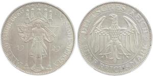 5 Mark Weimarer Republik (1918-1933) Silber 