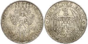 5 Mark Weimarer Republik (1918-1933) Silber 