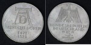 5 Mark Weimarer Republik (1918-1933) Silber 
