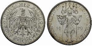5 Mark Weimarer Republik (1918-1933) Silber 
