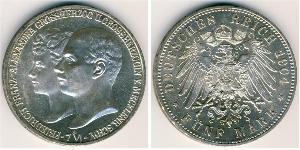5 Mark  Silber 