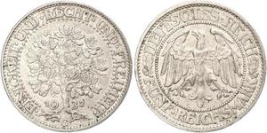 5 Mark Weimar Republic (1918-1933) / Germany Silver 