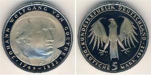 5 Mark Germania Ovest (1949-1990)  