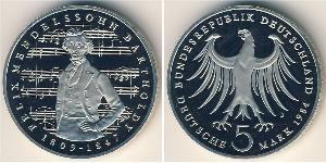 5 Mark Germania Ovest (1949-1990)  