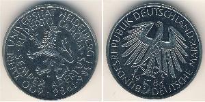 5 Mark Geschichte der Bundesrepublik Deutschland (1949-1990)  