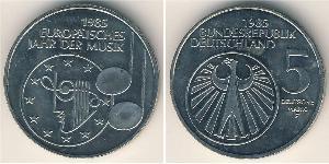 5 Mark Geschichte der Bundesrepublik Deutschland (1949-1990)  
