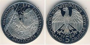 5 Mark Geschichte der Bundesrepublik Deutschland (1949-1990)  