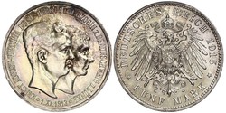 5 Марка null Срібло Ernest Augustus, Duke of Brunswick (1887 - 1953)