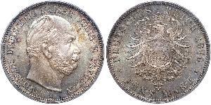 5 Mark 普魯士王國 (1701 - 1918) 銀 威廉一世 (德国)