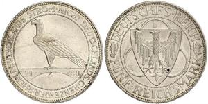 5 Mark 魏瑪共和國 (1919 - 1933) 銀 
