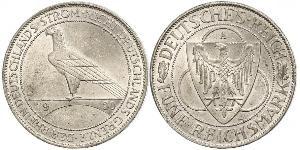5 Mark 魏瑪共和國 (1919 - 1933) 銀 