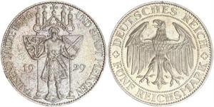 5 Mark 魏瑪共和國 (1919 - 1933) 銀 