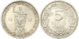5 Mark / 5 Reichsmark Weimar Republic (1918-1933) Silver 