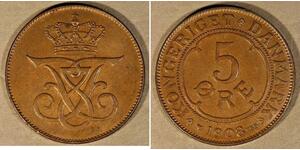 5 Ore Denmark Bronze 
