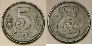 5 Ore Denmark Bronze Christian X of Denmark (1870 - 1947)