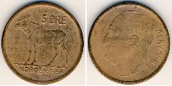 5 Ore Norvegia Bronzo 