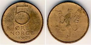 5 Ore Norvegia Bronzo 