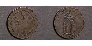 5 Ore Sweden Copper 