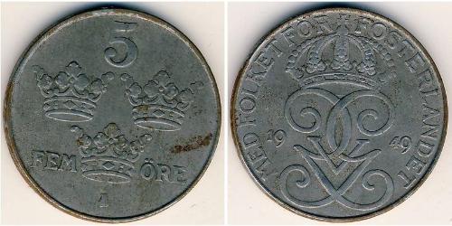 5 Ore Schweden Stahl 
