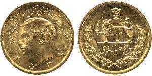 5 Pahlavi Іран Золото Мохаммед Реза Пахлаві (1919-1980)