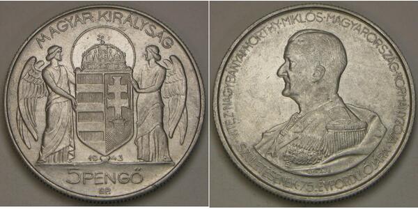5 Pengo Hungary (1989 - ) Aluminium 