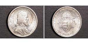 5 Pengo Royaume de Hongrie (1920 - 1946) Argent Étienne Ier de Hongrie