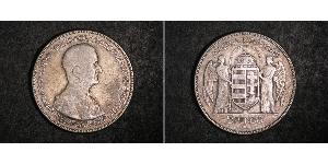5 Pengo Kingdom of Hungary (1920 - 1946) Argento Miklós Horthy