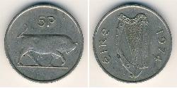 5 Penny Irland (1922 - ) Kupfer/Nickel 